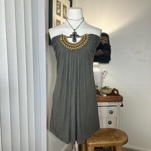 Y2k Forever 21 Beaded Mini Dress